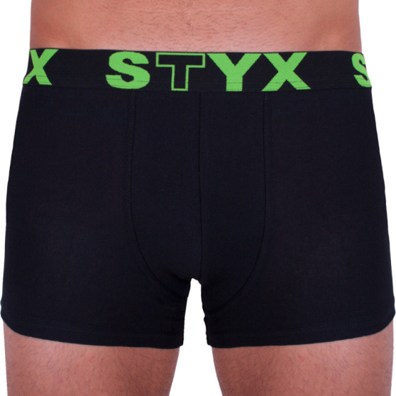 5PACK pánské boxerky Styx sportovní guma nadrozměr vícebarevné (5R9612817)