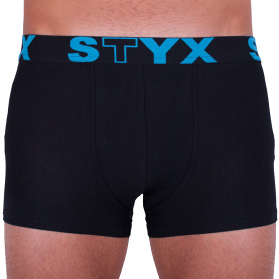 5PACK pánské boxerky Styx sportovní guma nadrozměr vícebarevné (5R9612817)