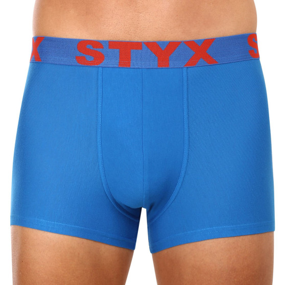 5PACK pánské boxerky Styx sportovní guma nadrozměr vícebarevné (5R9612817)